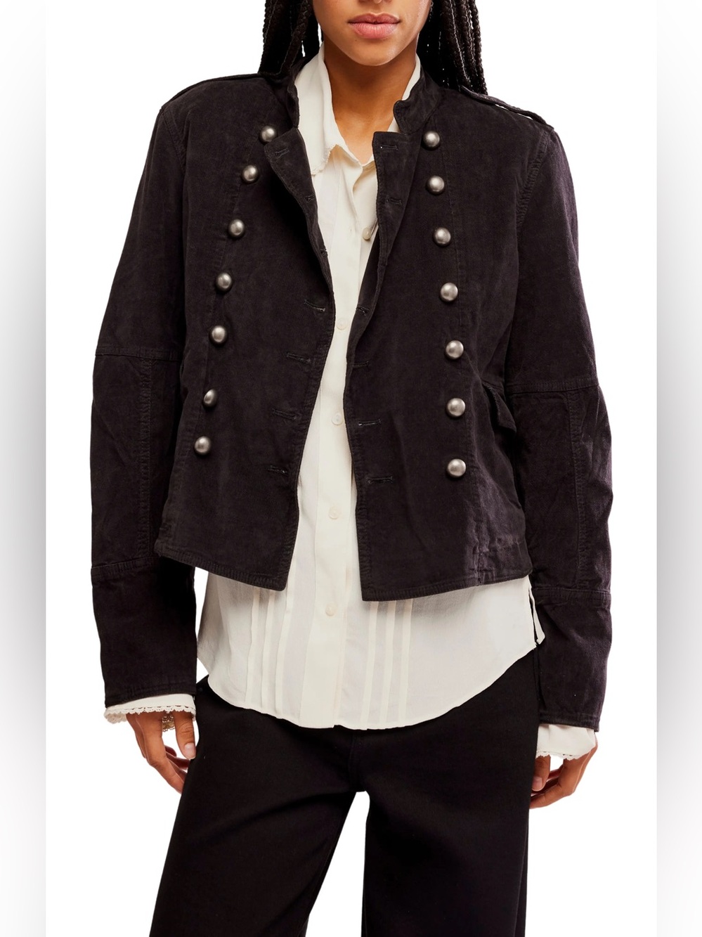 NWT FREE PEOPLE ($355) Lotty Velvet Jacket
